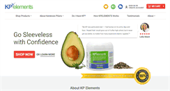 Desktop Screenshot of kpelements.com